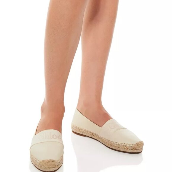 Chloé  Authentic NWT Women's Piia Leather Espadrille Flats - Picture 4 of 14